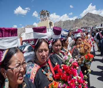 Day 7. Leh / New Delhi ( 01 ½ Hours) by Flight  or your Destination 